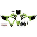 Dcor 2021 Monster Energy Complete Graphic Kit - Black Motorcycle Dirt Bike. Fixed Price $133.46.
