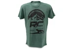 Rough Country T-shirt Rc Mountains Forest Green Md. Fixed Price $29.95.