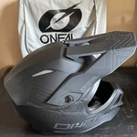 O'neal Srs Helmet Flat 2.0 Black 3XL. 0627-007. Fixed Price $99.99.