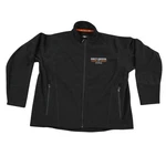 Harley-davidson Fleece Jacket Men Xl Black Full Zip Embroidered Logo Softshell. Fixed Price $35.99.