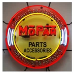 Neonetics 5MPRCR Mopar Circle With Backing Sign. Fixed Price $482.99.