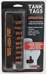 Hardline Products BPM-1 Pre Mix Tank Tags Black/orange. Fixed Price $9.60.