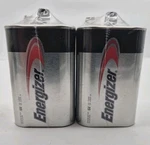 2X Energizer 6-VOLT Spring Terminal Alkaline Lantern Battery Exp 8/29. Fixed Price $15.00.