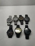 Lot Of 7 Fossil, Diesel Watches! Working And Great Condition Free Shipping. Fixed Price $499.99.
