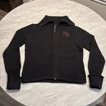 Women Harley Davidson Embroidered Heavy Knit Full Zip Sweater Xl Biker. Fixed Price $29.99.