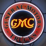 Neonetics Trucks Sign W/backing 5GMCBK. Fixed Price $670.40.