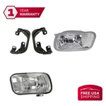 Fog Light Assembly + Brackets For 2009-2012 Dodge Ram 1500/ 10-18 2500 3500. Fixed Price $109.53.