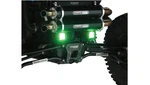Moose Led Square Light Pods 3" Black/green. Fixed Price $223.61.