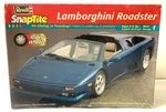 Revell Lamborghini Roadster Blue Snaptite 1/24 Model Kit, 1999 Edition Vtg. Fixed Price $7.18.