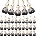 50 Pcs Hanging Car Air Fresheners - Empty Glass Diffuser Bottles For Oils. Fixed Price $38.14.