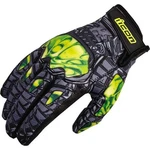 Icon Hooligan Outbreak Textile Motorcycle Gloves Grey/black/flo Yellow. Fixed Price $30.00.