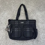 New Ogio Lisbon Messenger Travel Work Bag Womens Black Inner And Outer Pockets. Fixed Price $39.99.