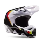 Fox Racing V1 Motocross Helmet Kozmik Black/white Adult Xx-large. Fixed Price $229.95.