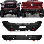 Vijay Steel Front/rear Bumper With Winch Plate For 2019-2024 Dodge Ram 2500/3500. Fixed Price $689.99.