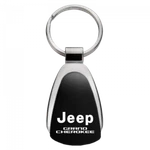 Jeep Grand Cherokee Black Teardrop Authentic Logo Key Chain Fob Official License. Fixed Price $15.95.