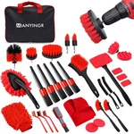 32PCS Car Detailing Kit, Auto Brush Set And Drill Attachments Wi. Fixed Price $29.78.