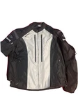Joe Rocket Atomic 5.0 Textile Motorcycle Jacket Black/grey Mens Xl. Fixed Price $149.99.