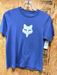 Fox Boys Blue Short Sleeve Crew Neck Logo T-shirt Medium Casual Sports. Fixed Price $20.00.