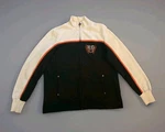 Harley-davidson Black/white Zip-up Sweater Embroidered Size Large. Fixed Price $24.99.