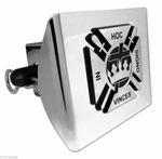 Knights Templar Plastic Logo Shiny Chrome Decal Usa Made Trailer Hitch Cover. Fixed Price $24.99.