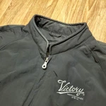 Victory Motorcycles Jacket Men Xl Black Tribal Flames Embroidered Mesh Lined Zip. Fixed Price $149.95.