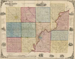 1855 Farm Line Map Of Butler County Ohio Oxford Rossville. Fixed Price $80.00.