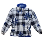 Vtg Tyrolia Ski Jacket 14Y Women Sp Reversible Fitted Sunburst Buffalo Plaid Y2K. Fixed Price $47.84.