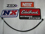 Look Mom Blackout! *new 3AN-3AN-18" Nitrous Or Fuel Line/hose Nos/nx/zex 1-LINE!. Fixed Price $14.39.