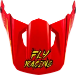 Fly Racing 73-8726VY Yth Kinetic Surge Helmet Visor Black/red/yellow Ys-yl. Fixed Price $34.95.