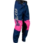 Fly Racing Youth Kinetic Khaos Pants Pink/navy/tan Size Mx Atv 376-43424. Fixed Price $50.94.
