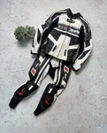Spidi On Track Pro Racing Suit 2-PIECE Full Leather Eu Size 48. Fixed Price $467.97.