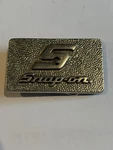 Vintage 1980S Snap-on Car Mechanics Promotional Belt Buckle Lqqk. Fixed Price $45.00.