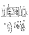 Genuine Mopar Brake Piston Boot 5183938AA. Fixed Price $7.00.