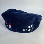 Am Hockey Flat Cap Men's Xsmall Navy Blue Fleece Lake Placid Usa Canada. Fixed Price $20.00.