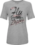 Fly Racing 356-4032L Vintage Womens T-shirt Lg Gray. Fixed Price $24.86.