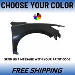 New Painted Passenger Side Front Fender For 2016-2018 Nissan Altima. Fixed Price $370.39.