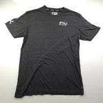 Fasthouse Fh Performance Blend Crewneck Tee Shirt Dark Gray Heather Women's Xl. Fixed Price $16.00.