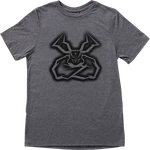 Moose Racing Youth Agroid Shadow T-shirt Medium Gray 3032-3497. Fixed Price $24.99.