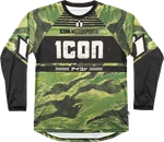 Icon Tiger Blood Jersey Green Camo Medium 2824-0085. Fixed Price $40.00.