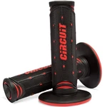 Circuit Jupiter Racing Grips Black Red 7/8" Dual Density Motocross Dirt Bike Mx. Fixed Price $20.99.