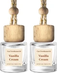 Classy Car Air Freshener Hanging 2 Pack, Vanilla Cream Essential Oil Diffuser. Fixed Price $16.19.