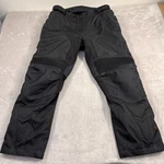 Tourmaster Caliber Pants Mens Size Xl 36-38 Waist Black Motorcycle Protective. Fixed Price $64.95.