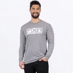 Fxr Racing Grey Heather/bone Podium Premium Long Sleeve Shirt 251326-0701-16. Fixed Price $39.99.