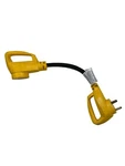 Camco Power Grip Travel Trailer Electric Adapter Model 30-50-RV. Fixed Price $27.00.