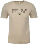 Fly Racing Edge Tee Cream Sm Shirts. Fixed Price $27.95.