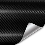 Vvivid Xpo Black Carbon Fiber Wrap Vinyl Roll Featuring Air Release. Fixed Price $69.54.