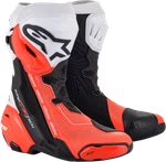 Alpinestars Supertech Vented Boots Us 10.5 Eu 45 Black/orange/white. Fixed Price $649.95.