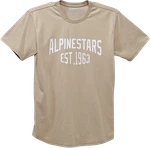 Alpinestars Arched Premium T-shirt Khaki 12307150889XL. Fixed Price $29.95.