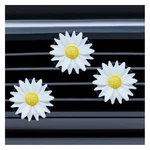 3PCS Daisy Flower Car Dashboard Air Vent Trim Clip - Cute White. Fixed Price $6.75.
