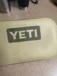 Yeti Sidekick Dry Gear Case 1ST Gen Zipper Field Tan Blaze Orange Hopper Rare. Fixed Price $89.00.